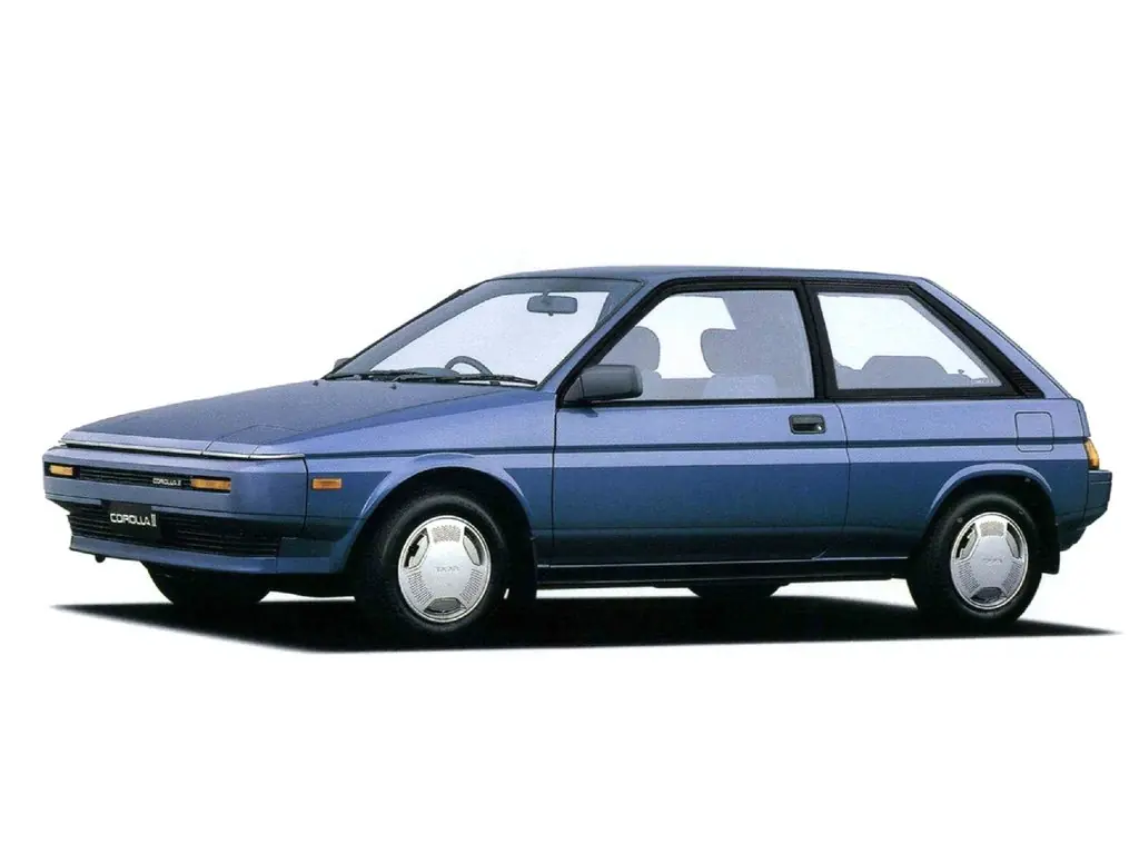 Toyota Corolla II (EL30, EL31) 2 поколение, хэтчбек 3 дв. (05.1986 - 04.1988)